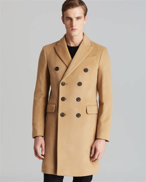 burberry brit toggle coat camel|Burberry camel coat men's.